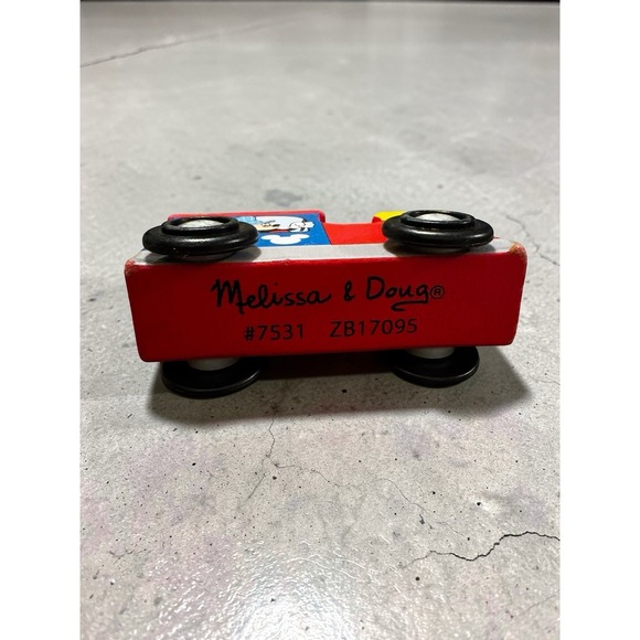 Melissa & Doug Disney Mickey Pluto Wooden Train 3" Push Toy - Picture 3 of 3